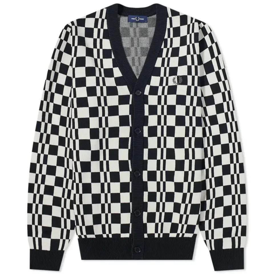Chequerboard Cardigan