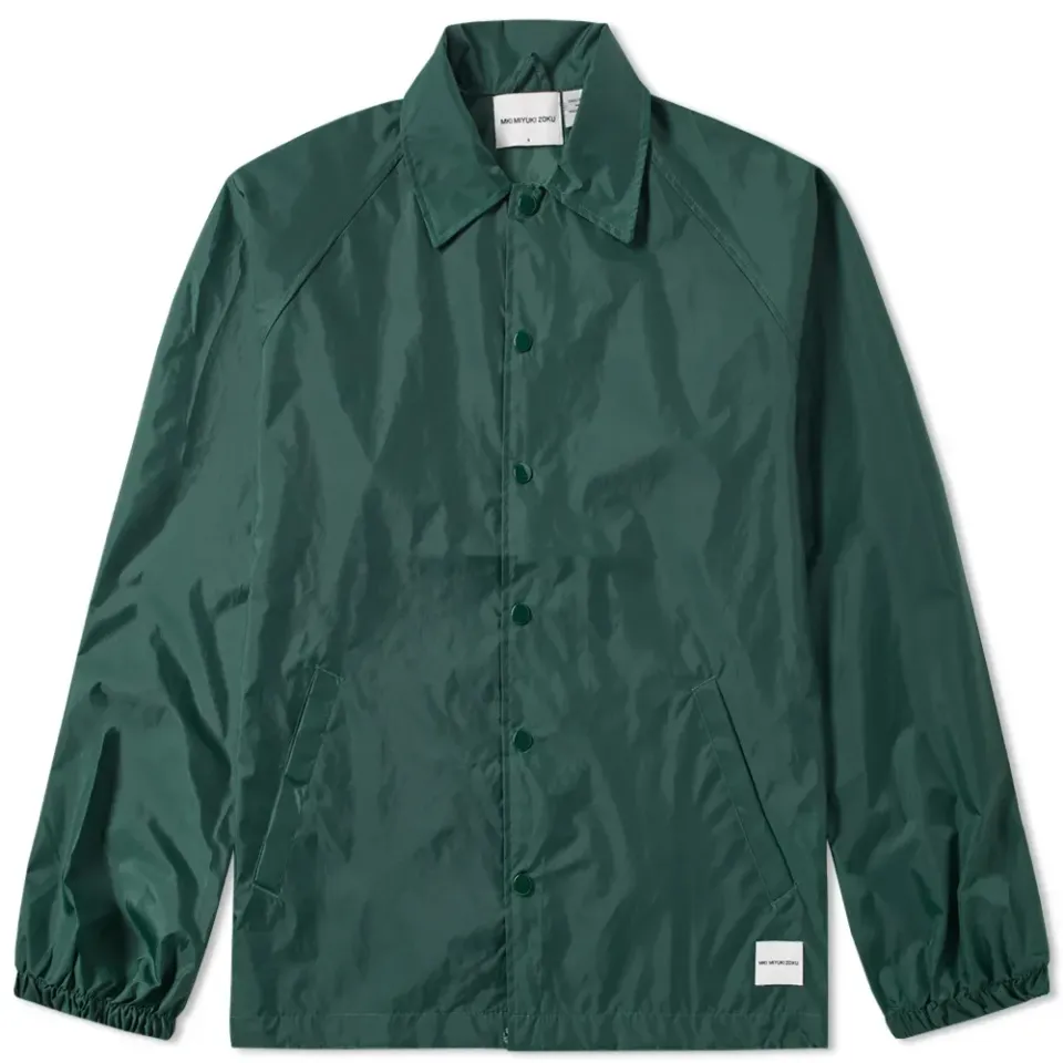 Unlined Back Print Coach Jacket