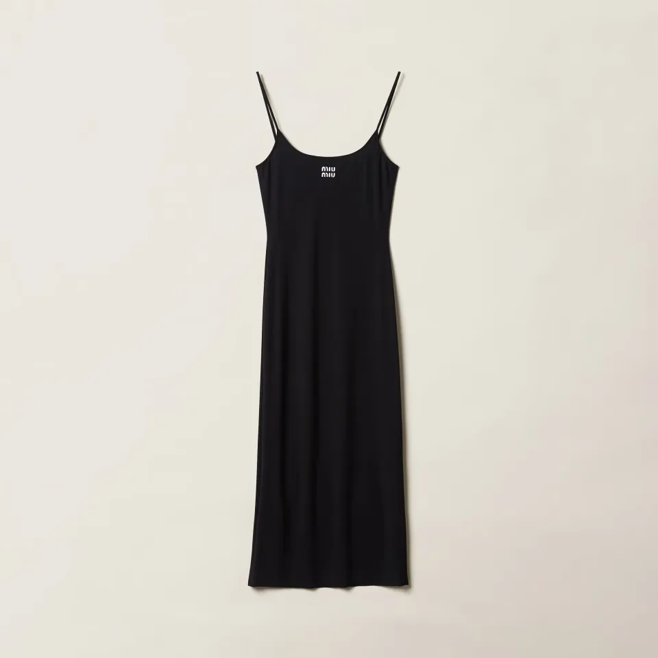 Stretch jersey dress