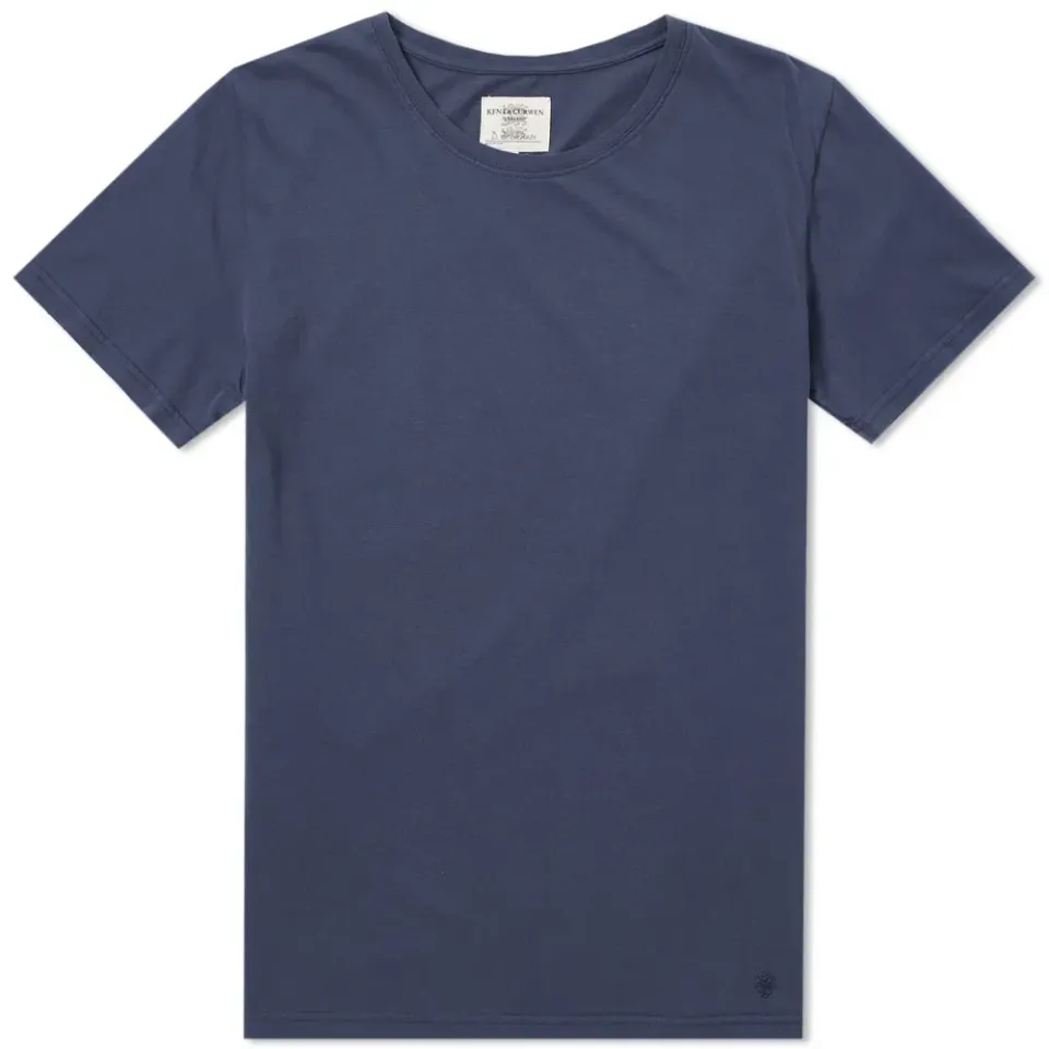 Distressed Rose Hem Tee