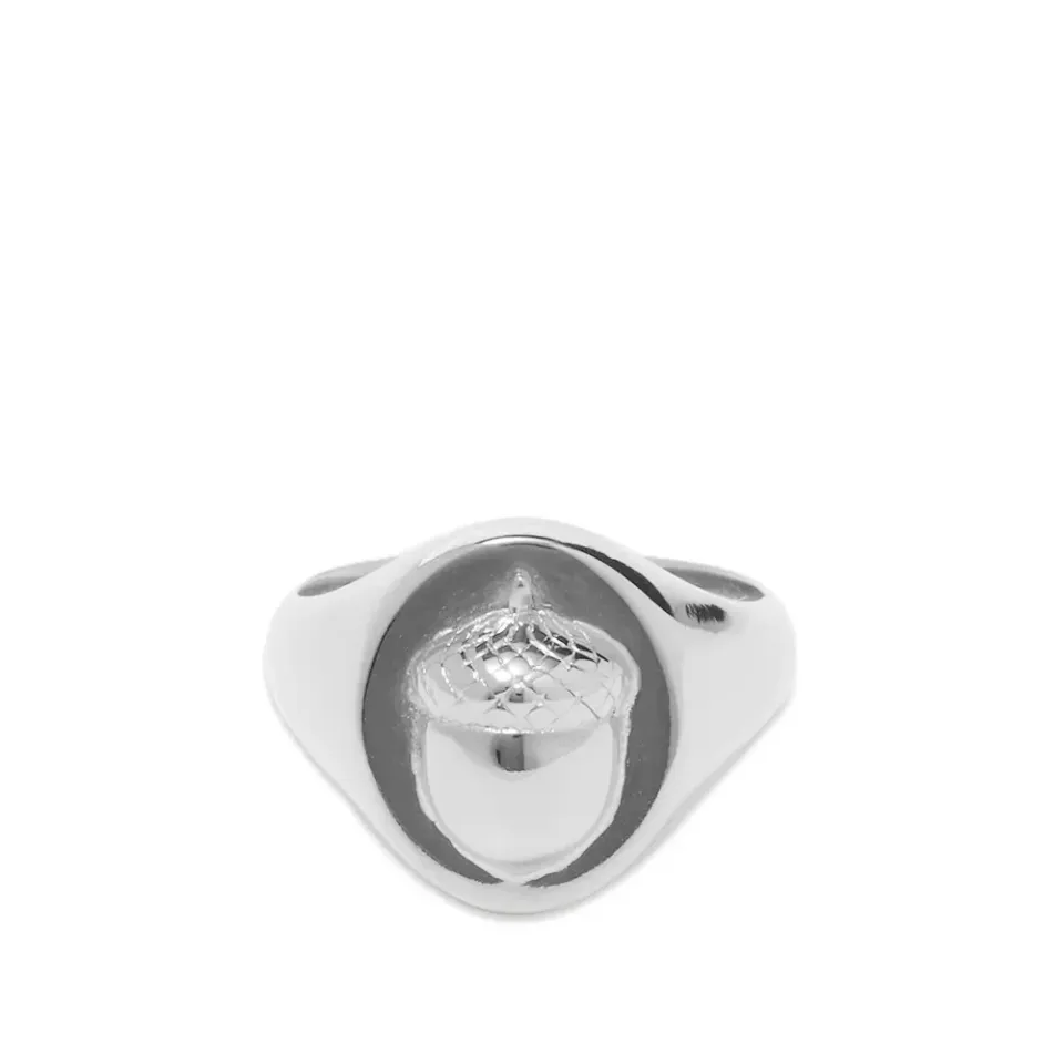 A.P.C. Acorn Signet Ring