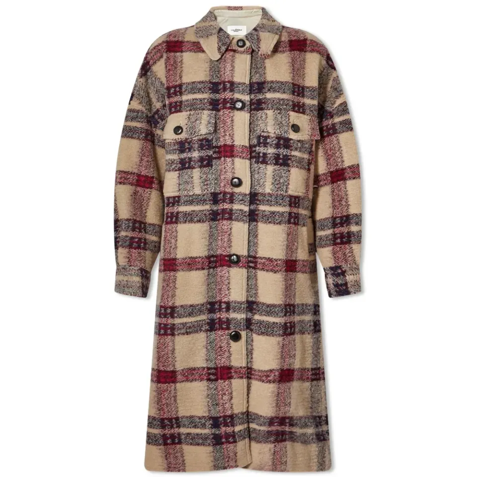 Fontizi Check Coat