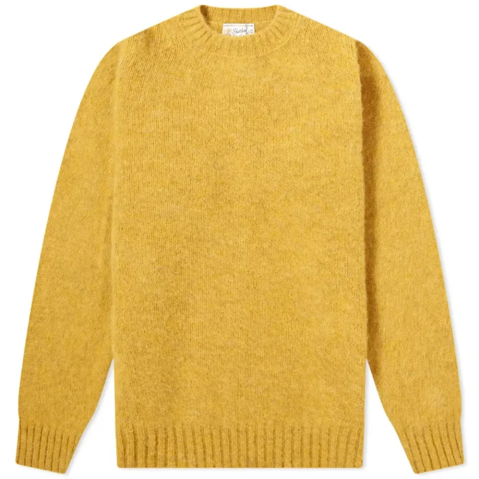 Shetland Woollen Co. Shaggy Crew Knit