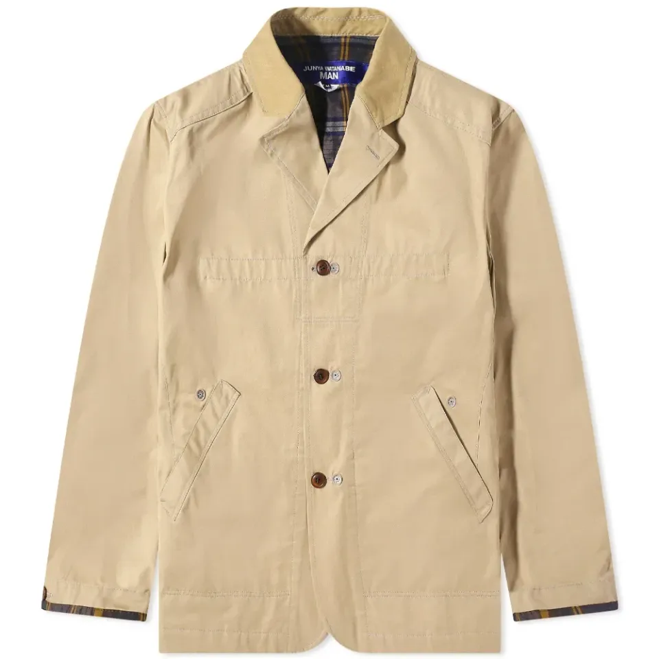 Reversible Cotton Shop Coat