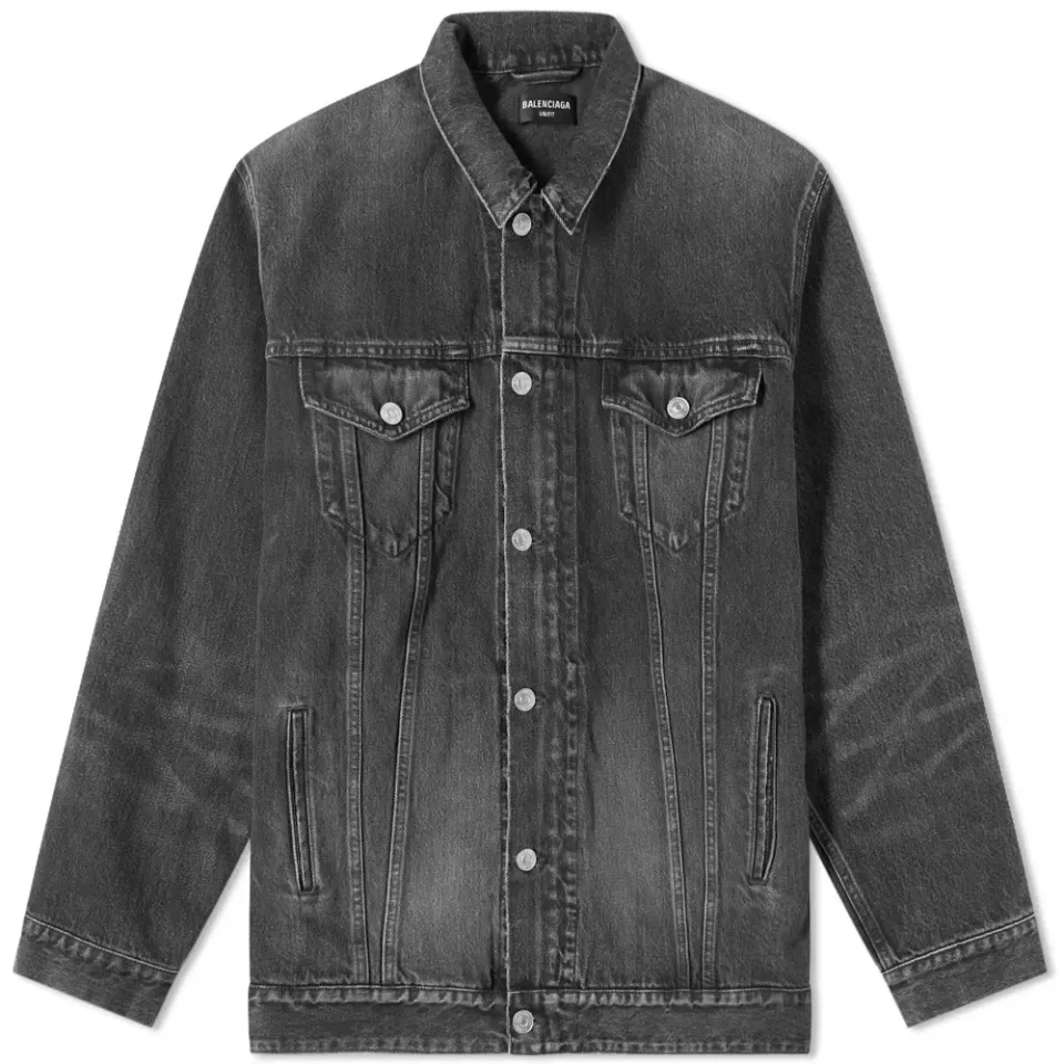Zip Up Denim Jacket