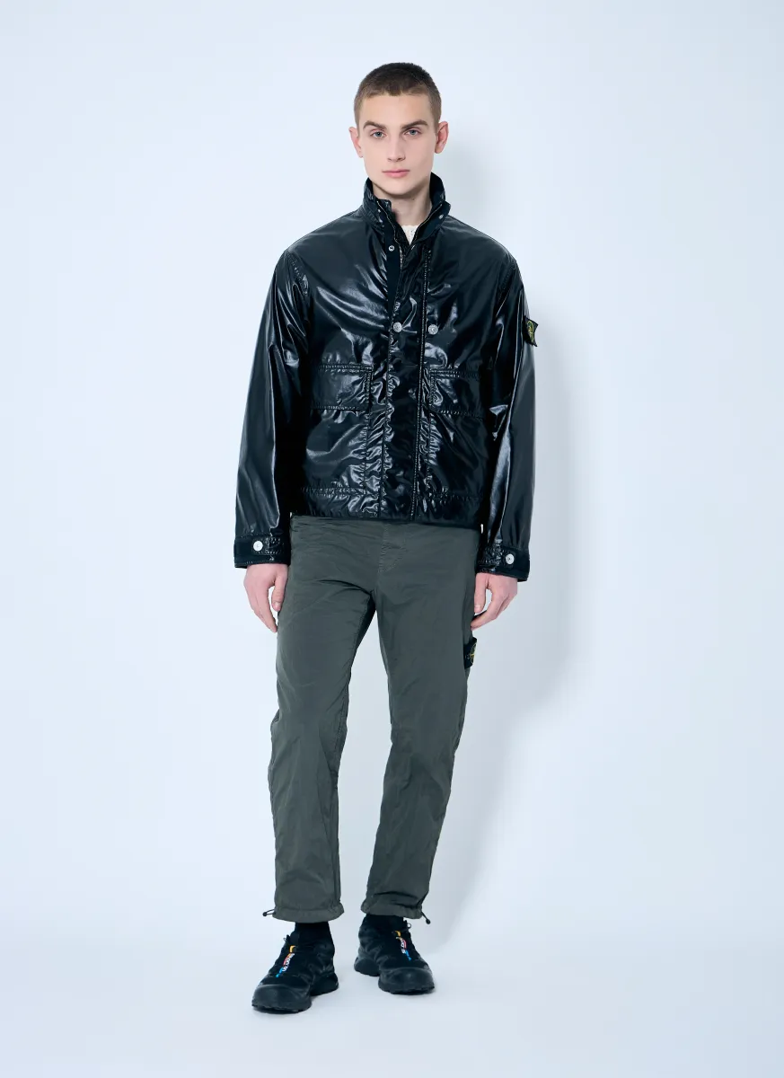 Laminated Biker Jacket
