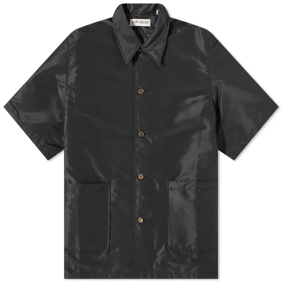 Short Sleeve Elder Nylon Shirt