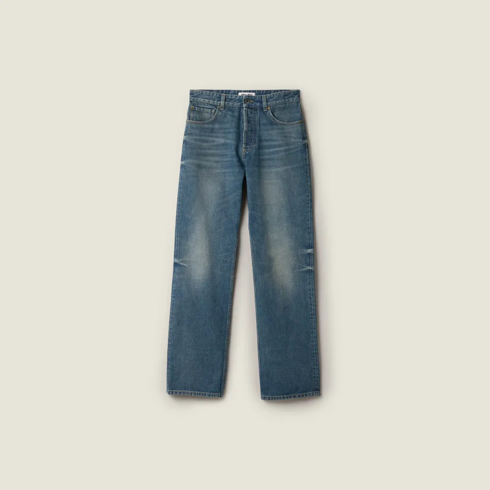 Five-pocket denim jeans