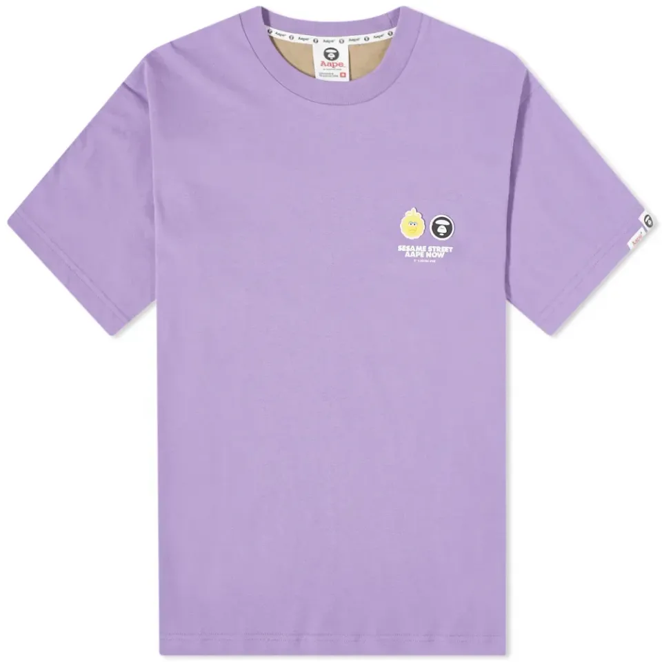 AAPE x Sesame Street AAPE Elmo One Point T-Shirt