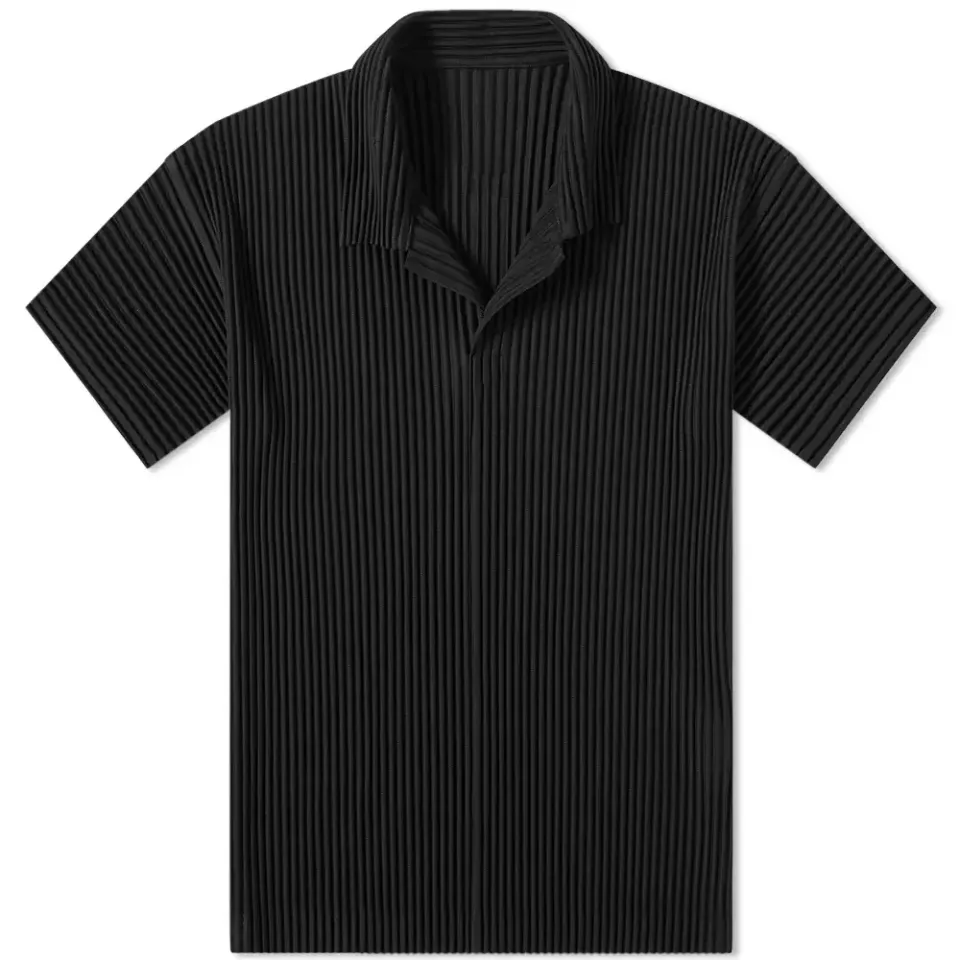 Pleated Polo