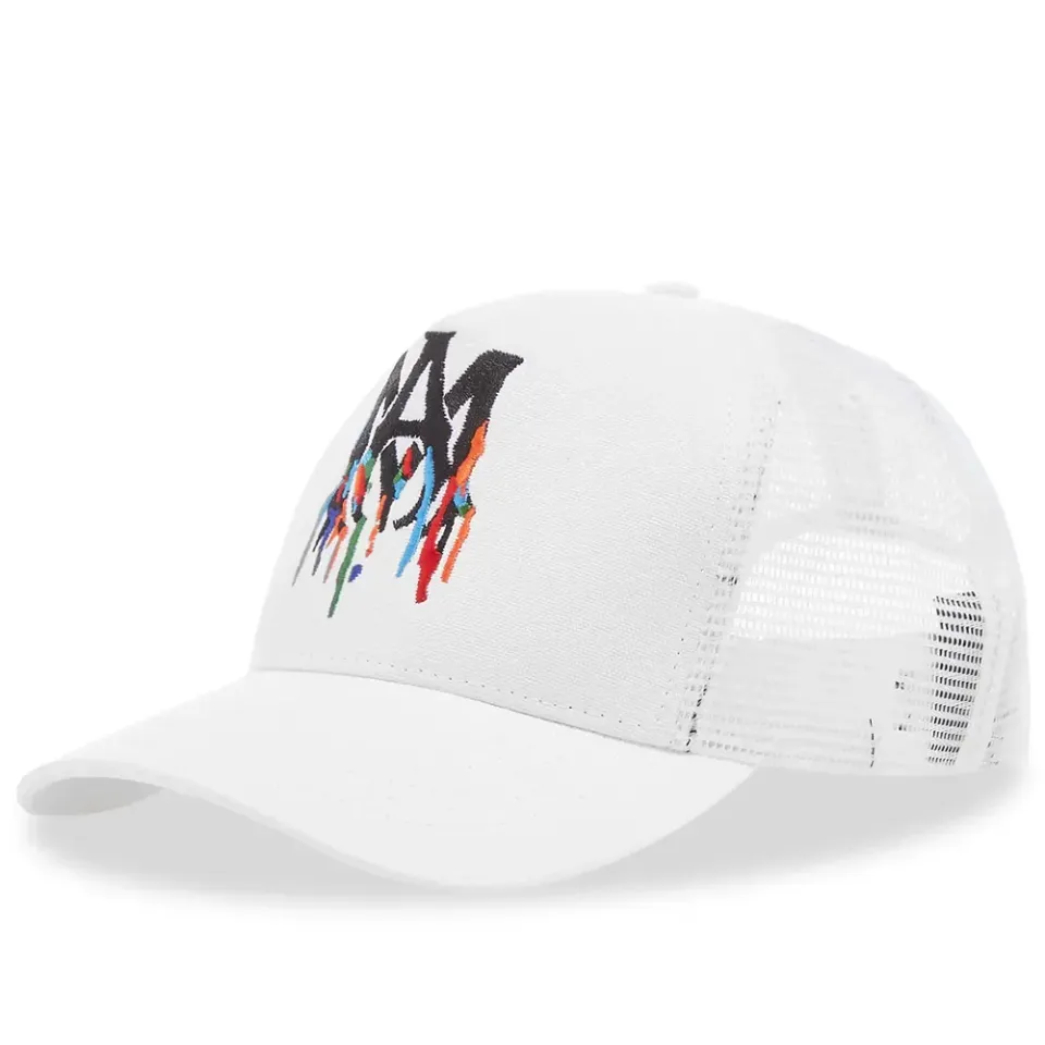 Paint Drip Logo Trucker Cap