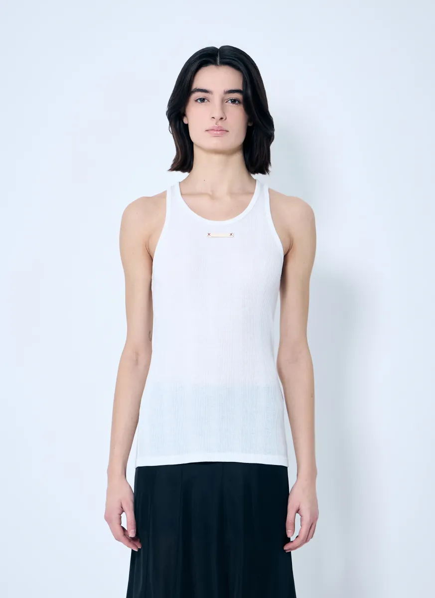 Logo Patch Tank Top