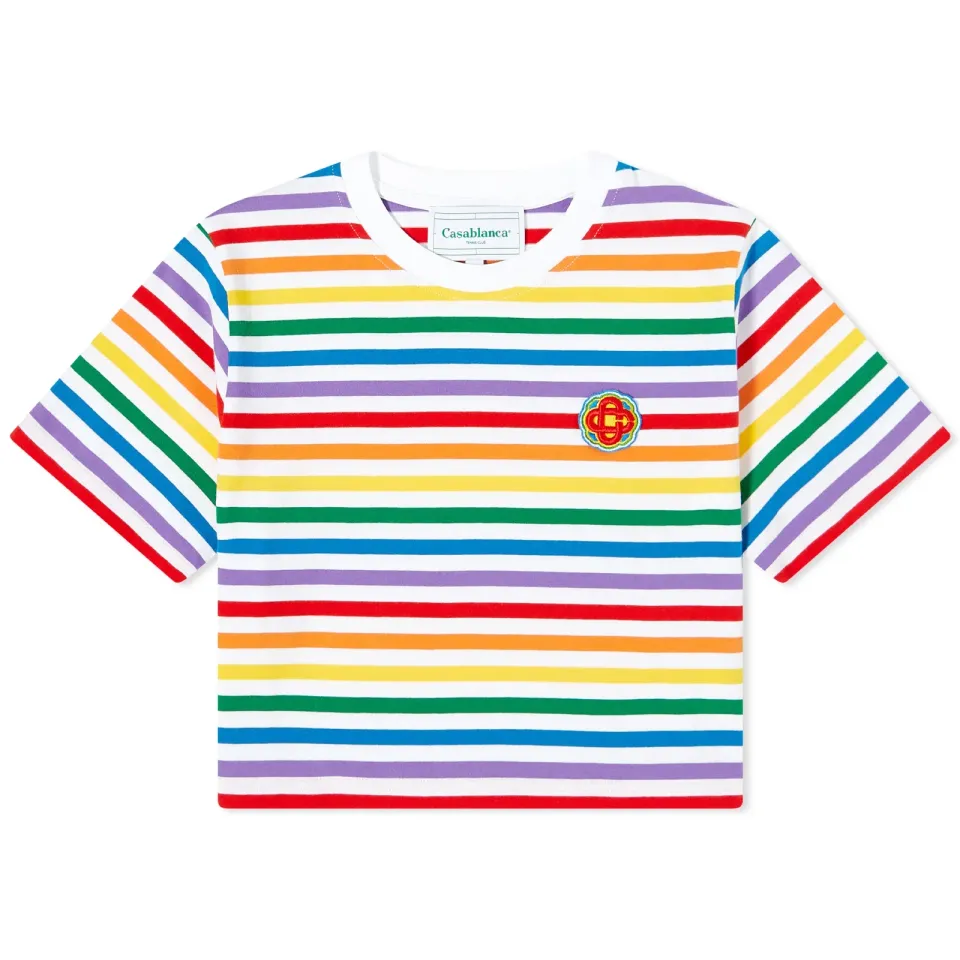 Rainbow Stripe Baby T-Shirt