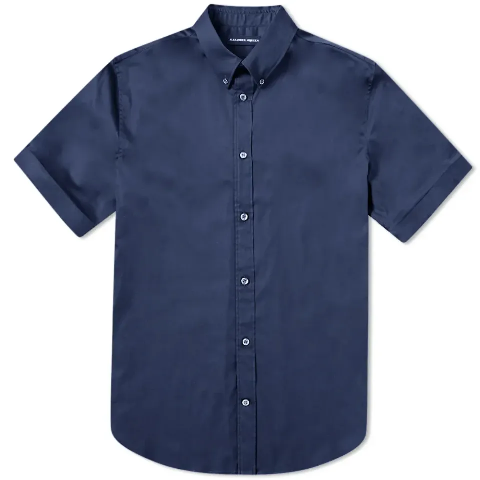 Short Sleeve Cuffed Shirt