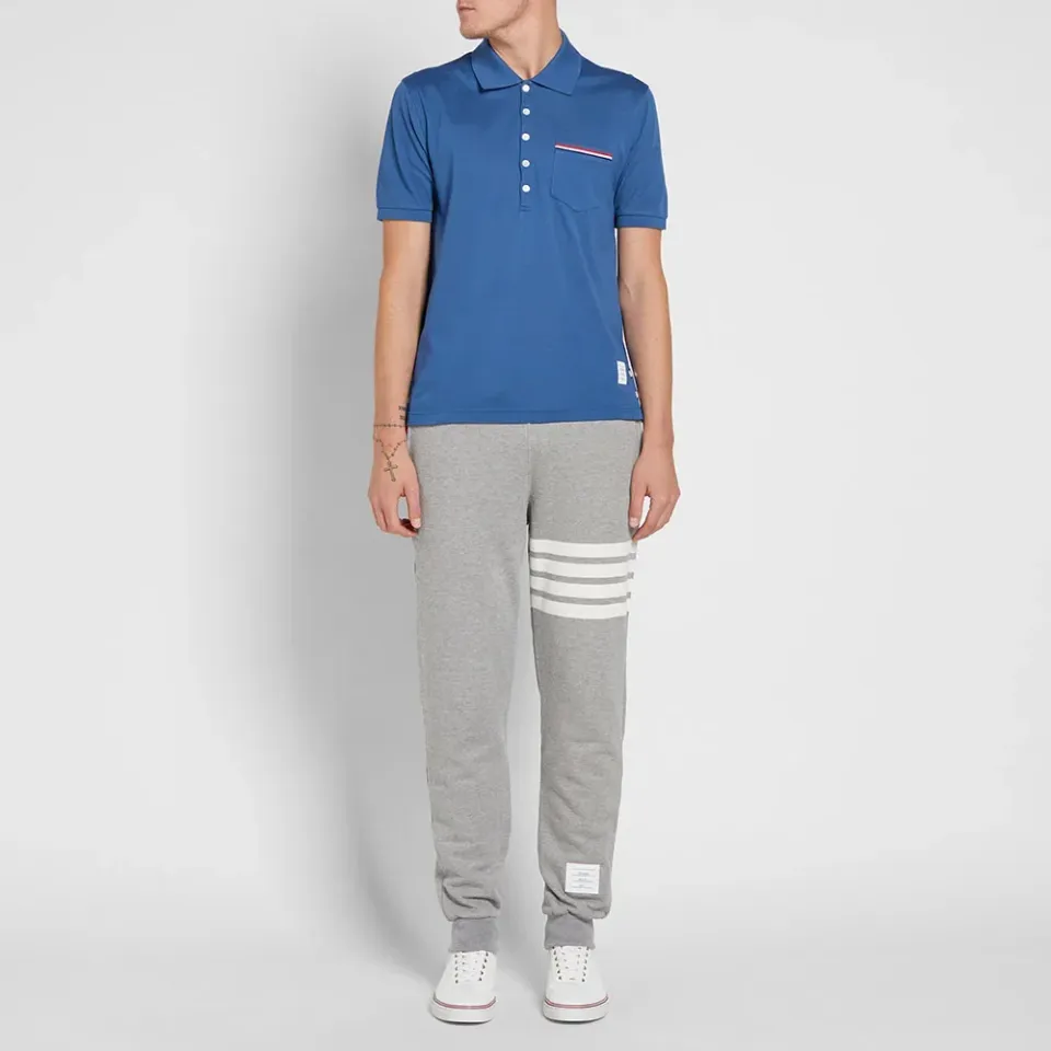 Mercerised Pique Pocket Polo
