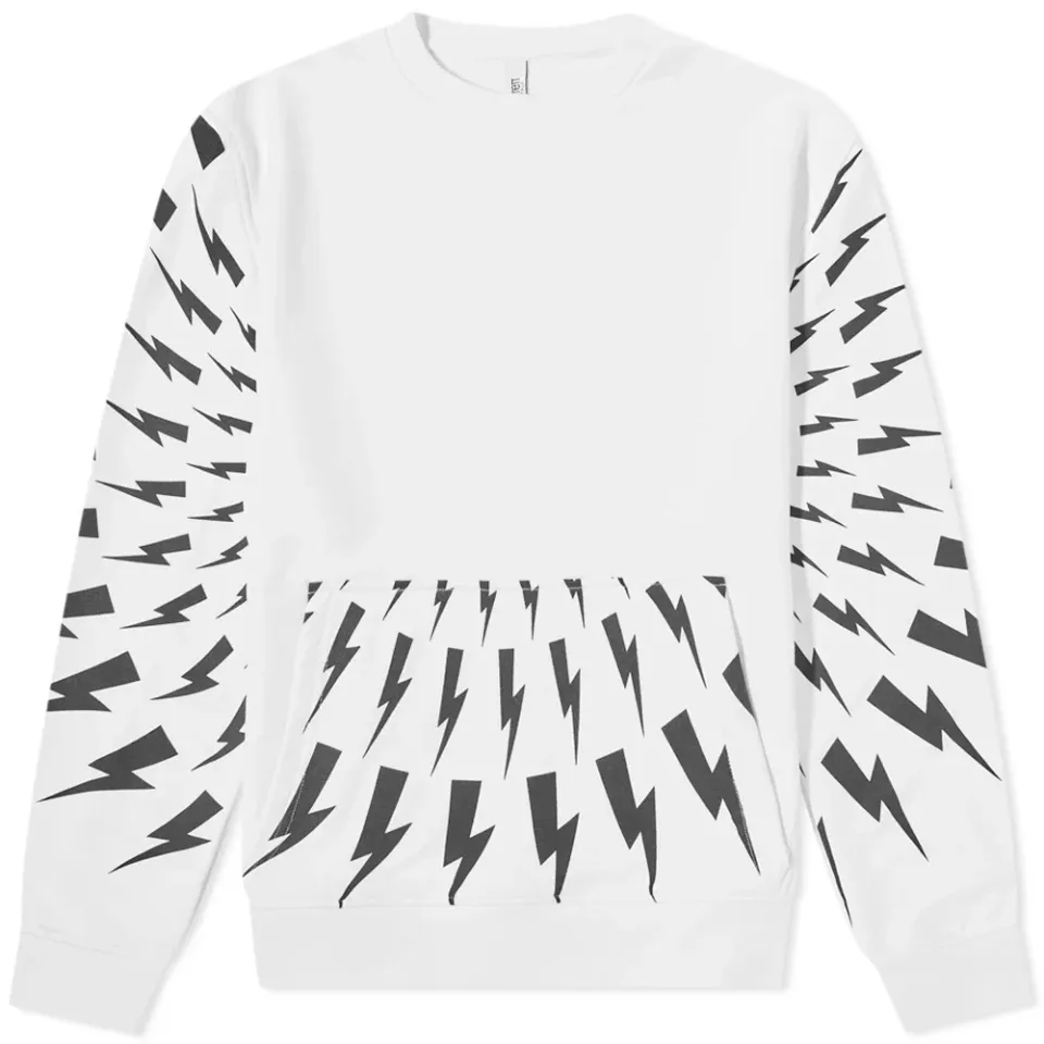 Radial Fair Isle Crew Sweat