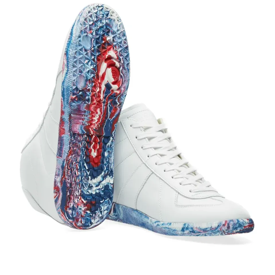 22 Replica High Colour Mix Sole Sneaker