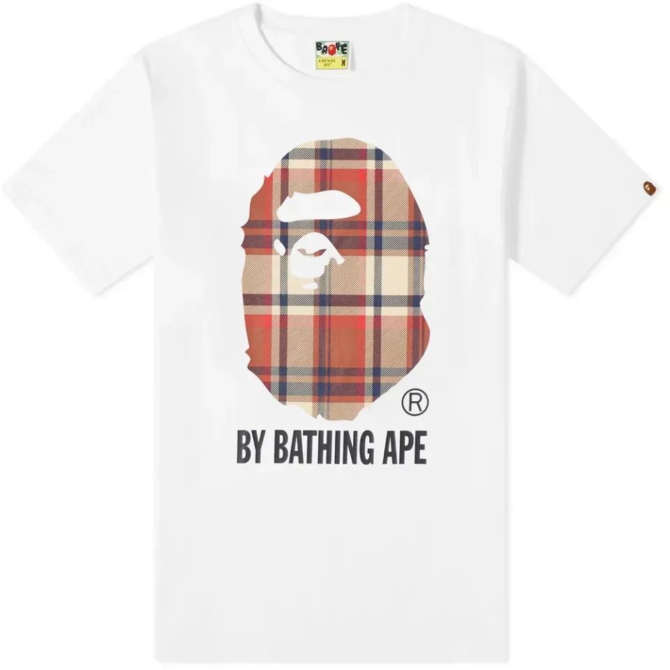 Bape Check By Bathing Ape Tee