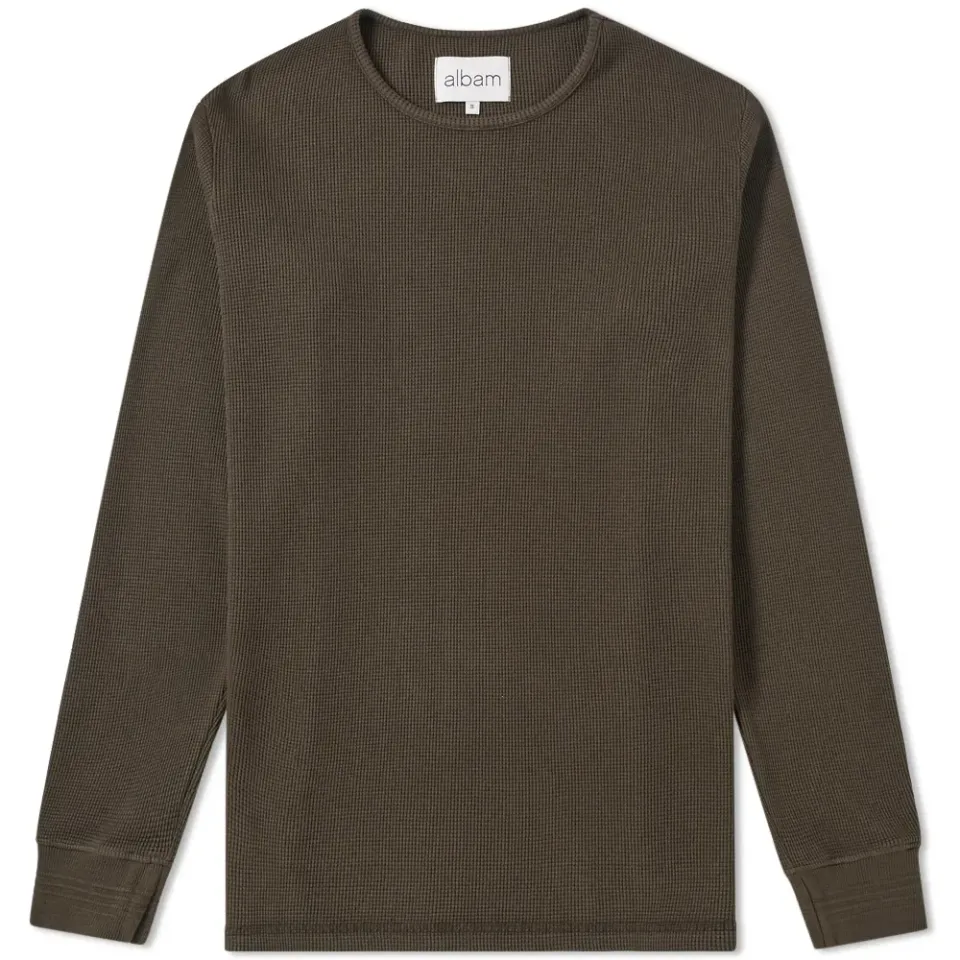 Long Sleeve Waffle Tee