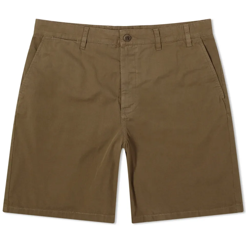 Aros Regular Organic Light Twill Shorts