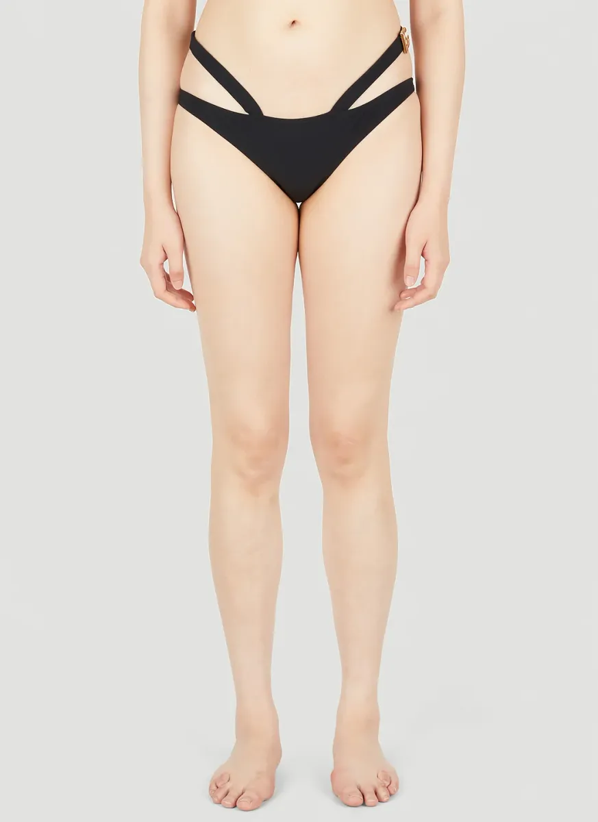 Slip Logo Plaque Bikini Bottoms