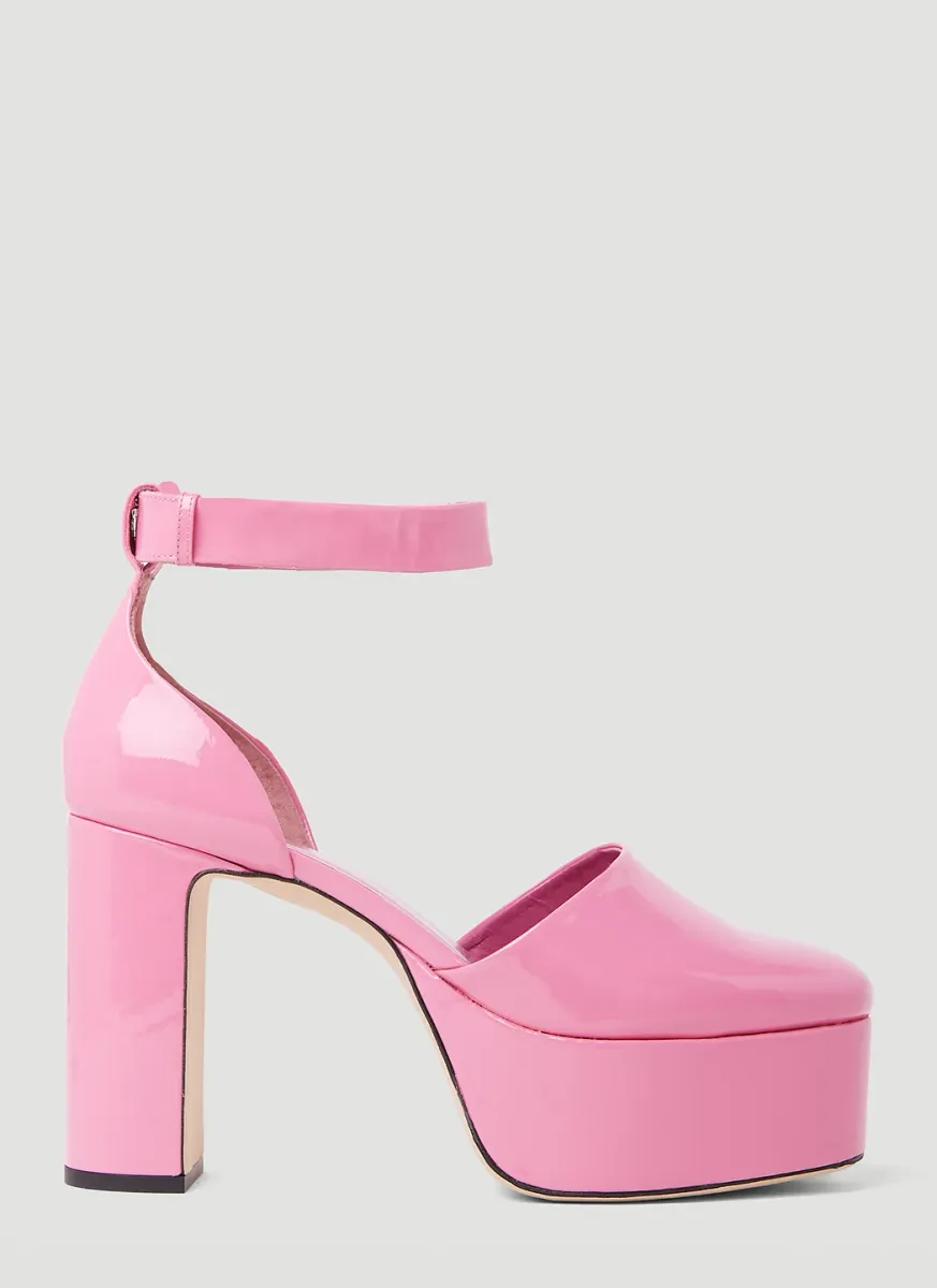 Barb Lipstick Platform Heels