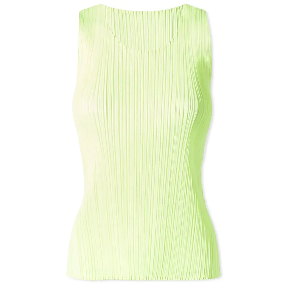 Pleats Vest Top