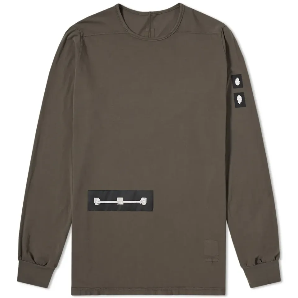 DRKSHDW Long Sleeve Level Patch Tee