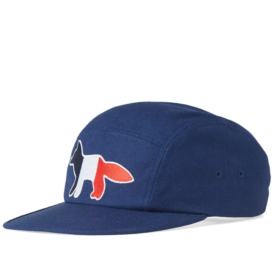 Maison Kitsuné Tricolour Fox 5 Panel Cap