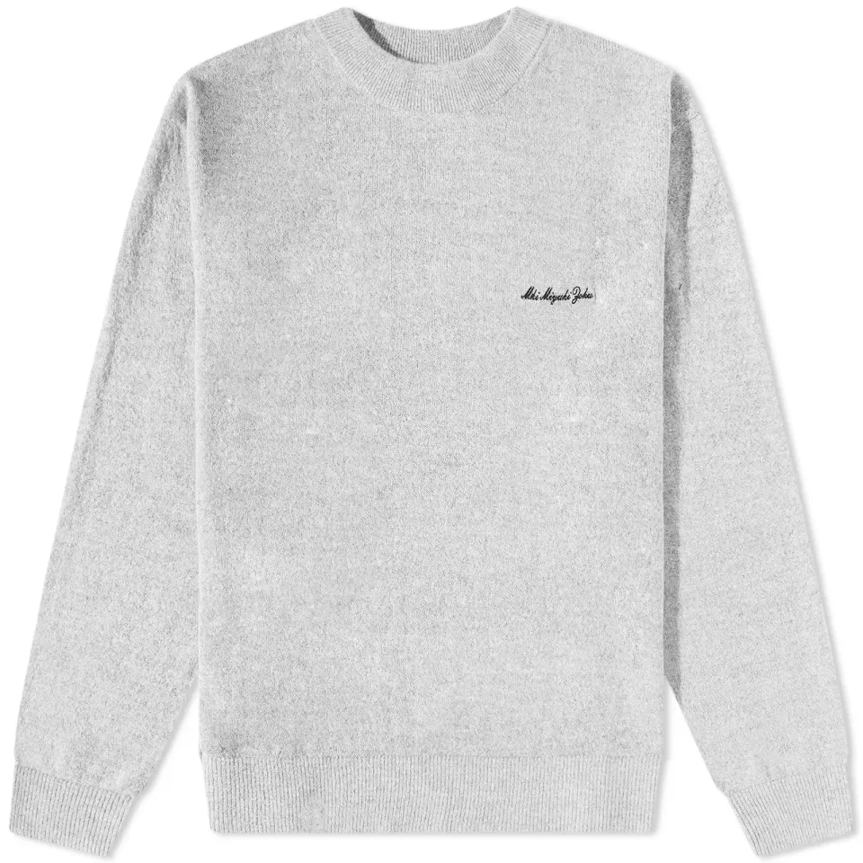 Lightweight Mohair Crew Knit