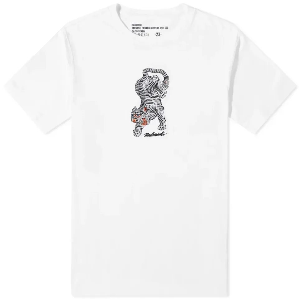 Tiger Embroidered T-Shirt