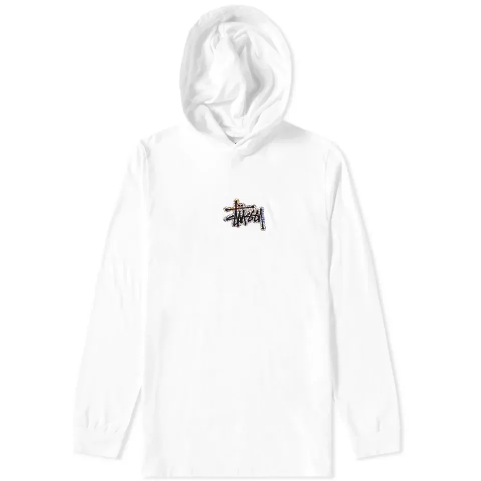 Long Sleeve Prism Logo Hooded Tee