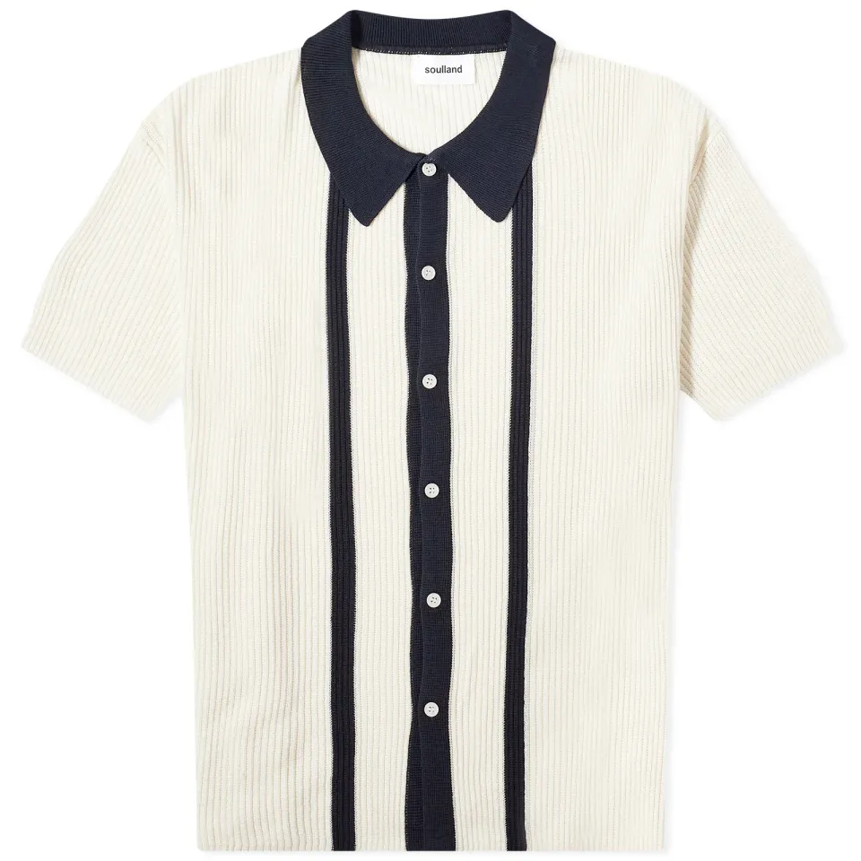 Ciel Short Sleeve Knitted Polo