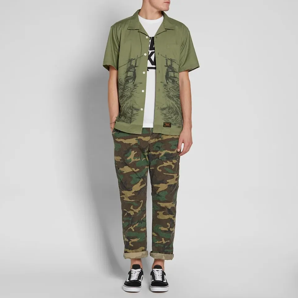 Short Sleeve Textile Shirt