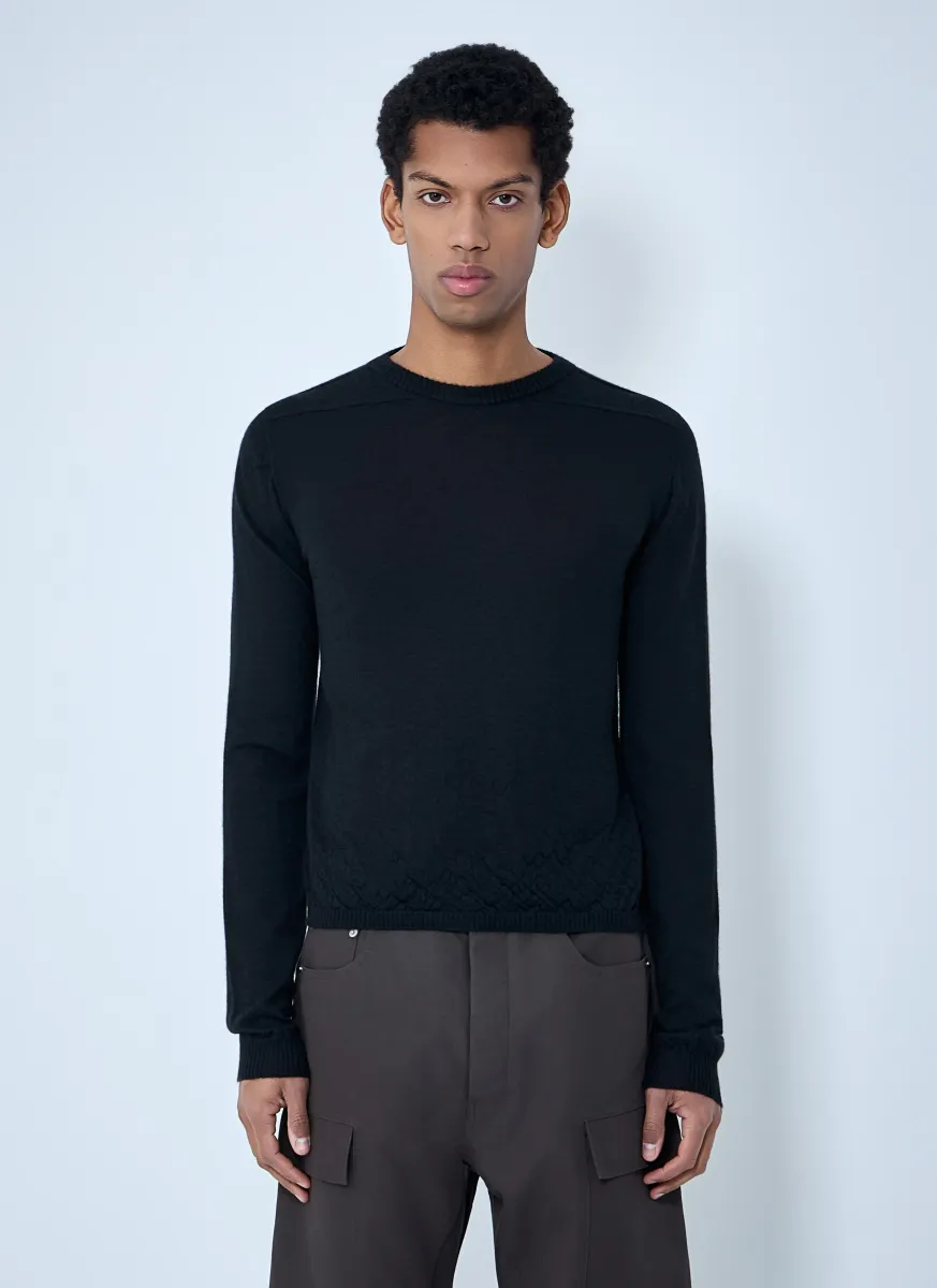 Fine Knit Wool Sweater