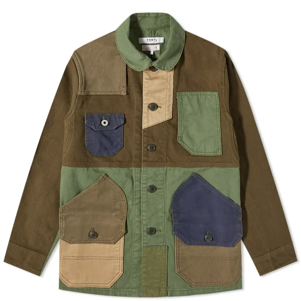 PATCHWORK COVERALL JACKET