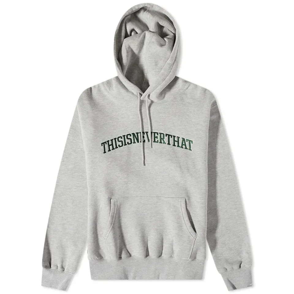 Arch-Logo Pop Over Hoodie