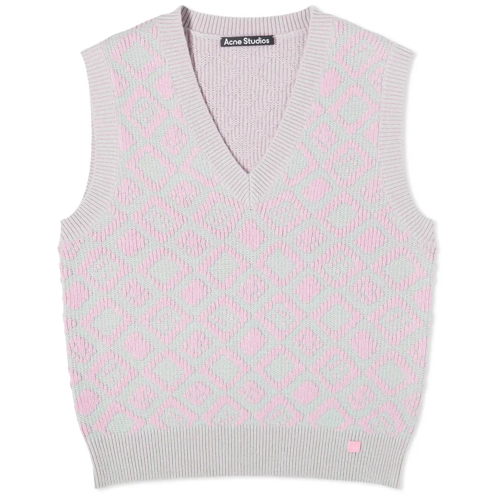Konny Tiles Face Sleeveless Knit