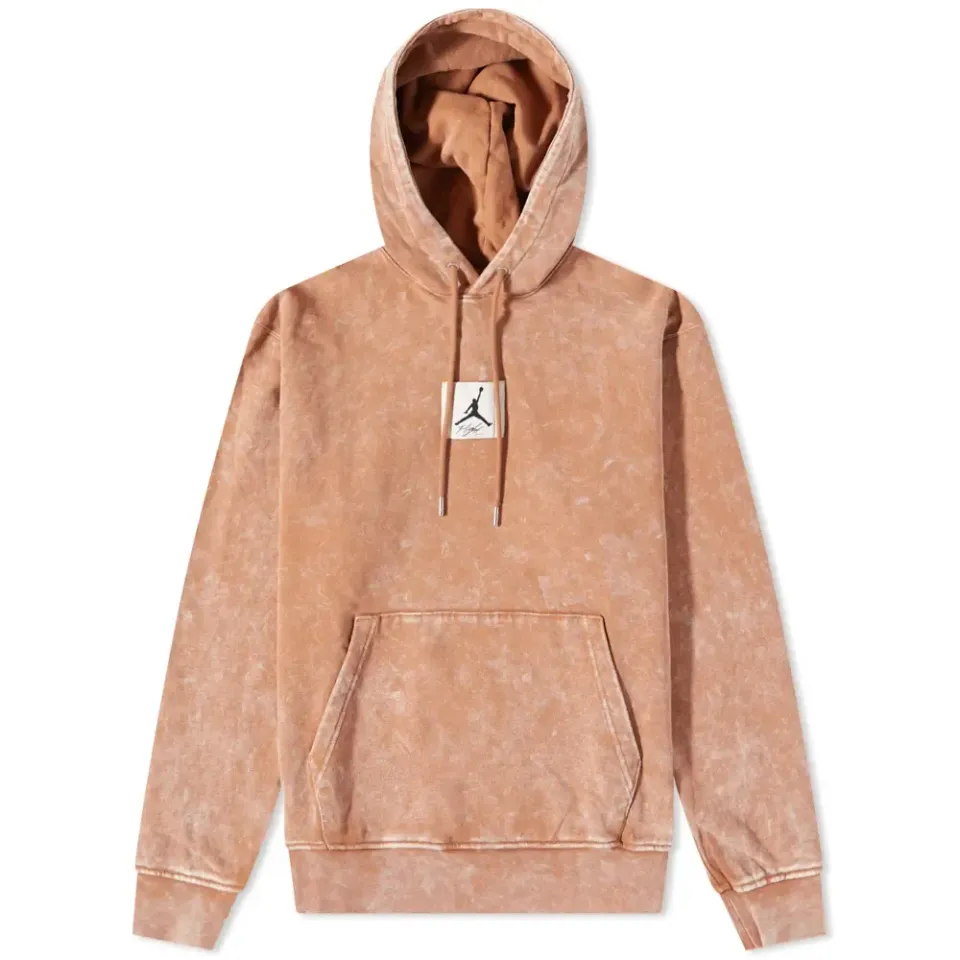 Washed Fleece Popover Hoodie