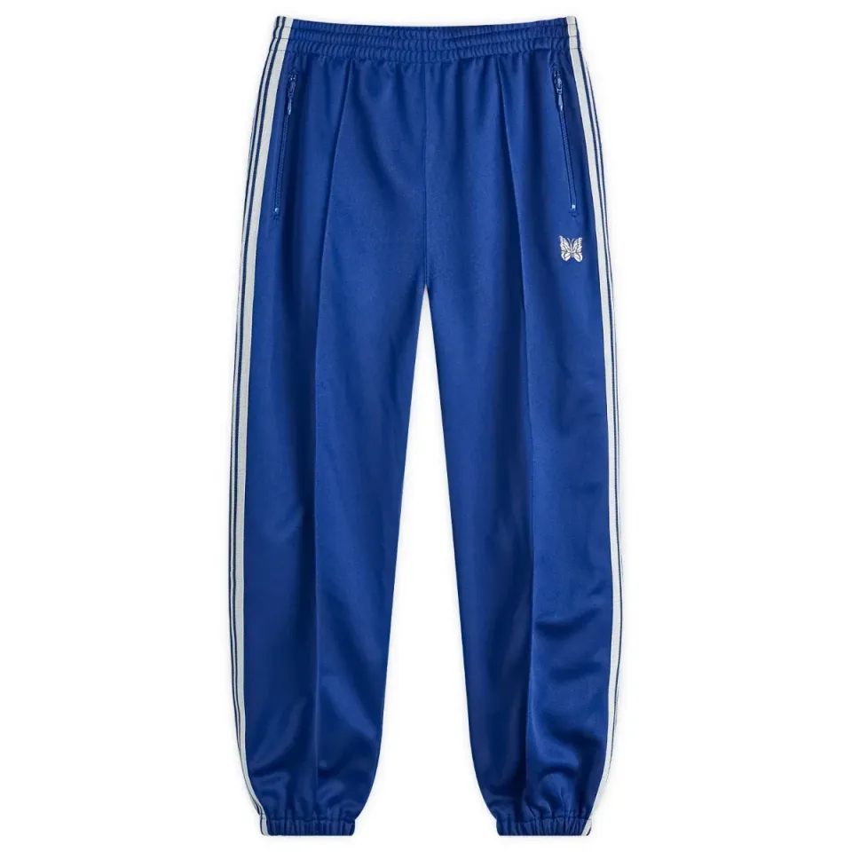 Poly Smooth Zipped Track Pants