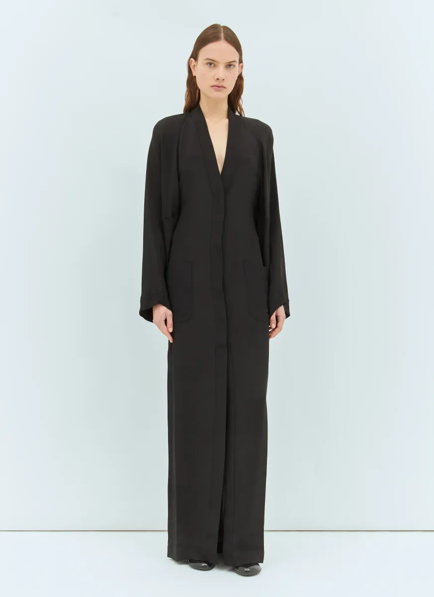 Long Silk Dress