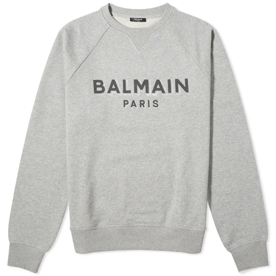 Flock Logo Crew Sweat