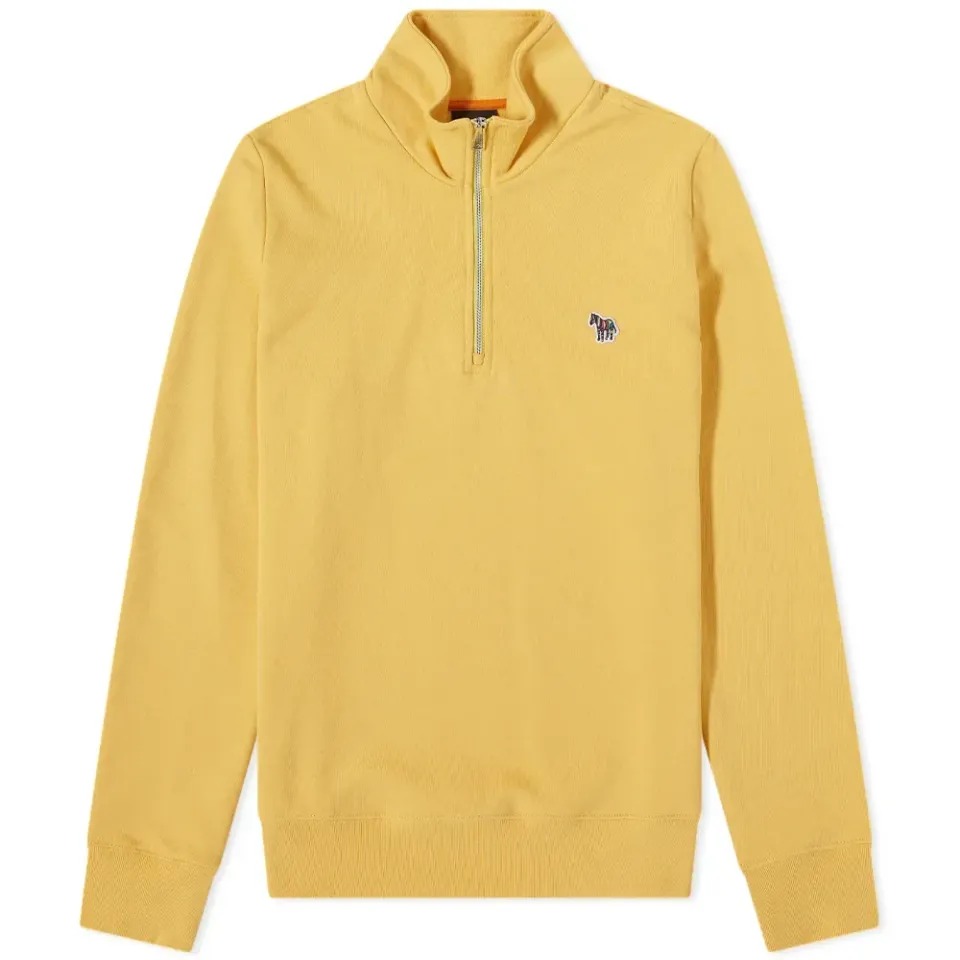 Zebra Half Zip Sweat
