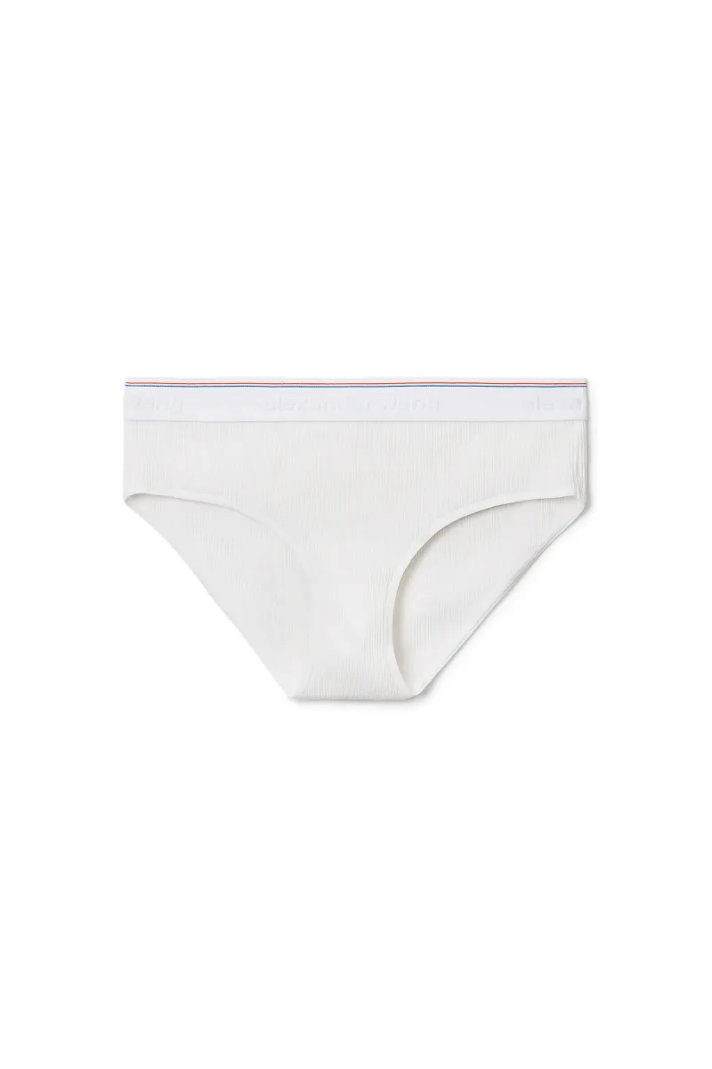 Brief Underwear in Ribbed Jersey