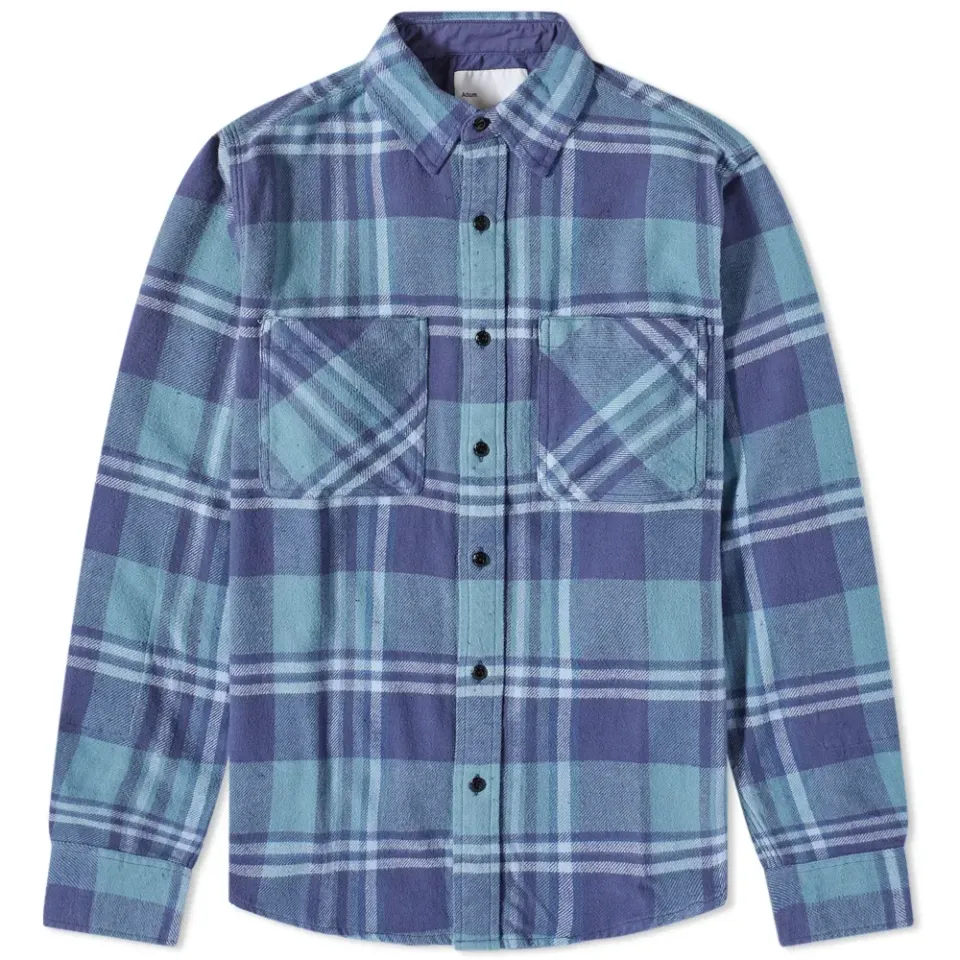 Heavyweight No Flap Flannel Workshirt