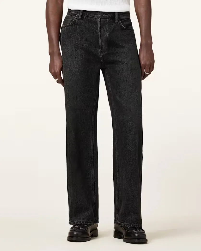 Lenny Loose Fit Wide Leg Denim Jeans