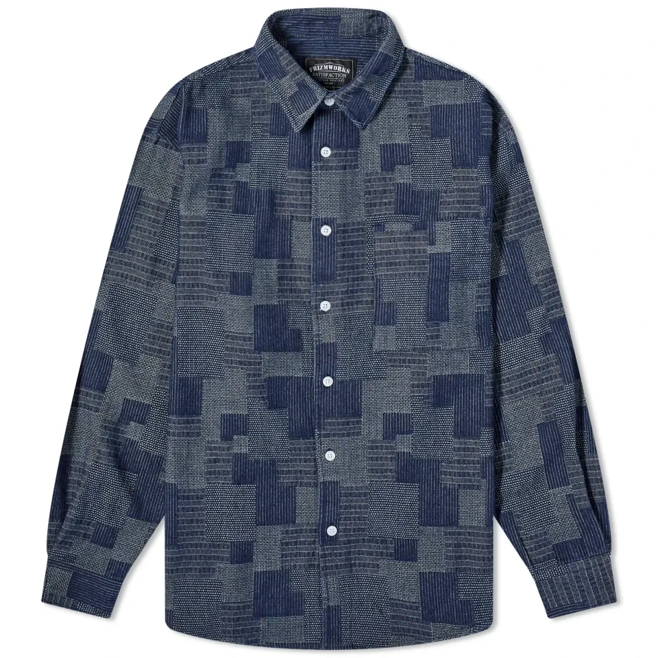 Patchwork Denim Shirt