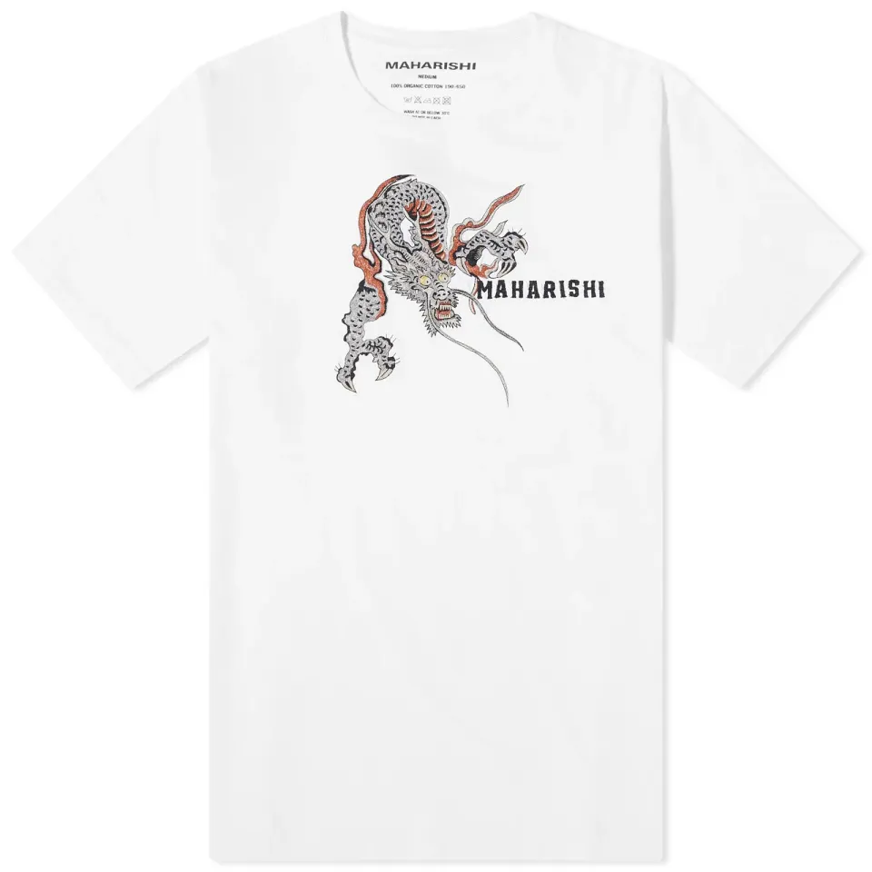 Embroided Sue-Rye Dragon T-Shirt