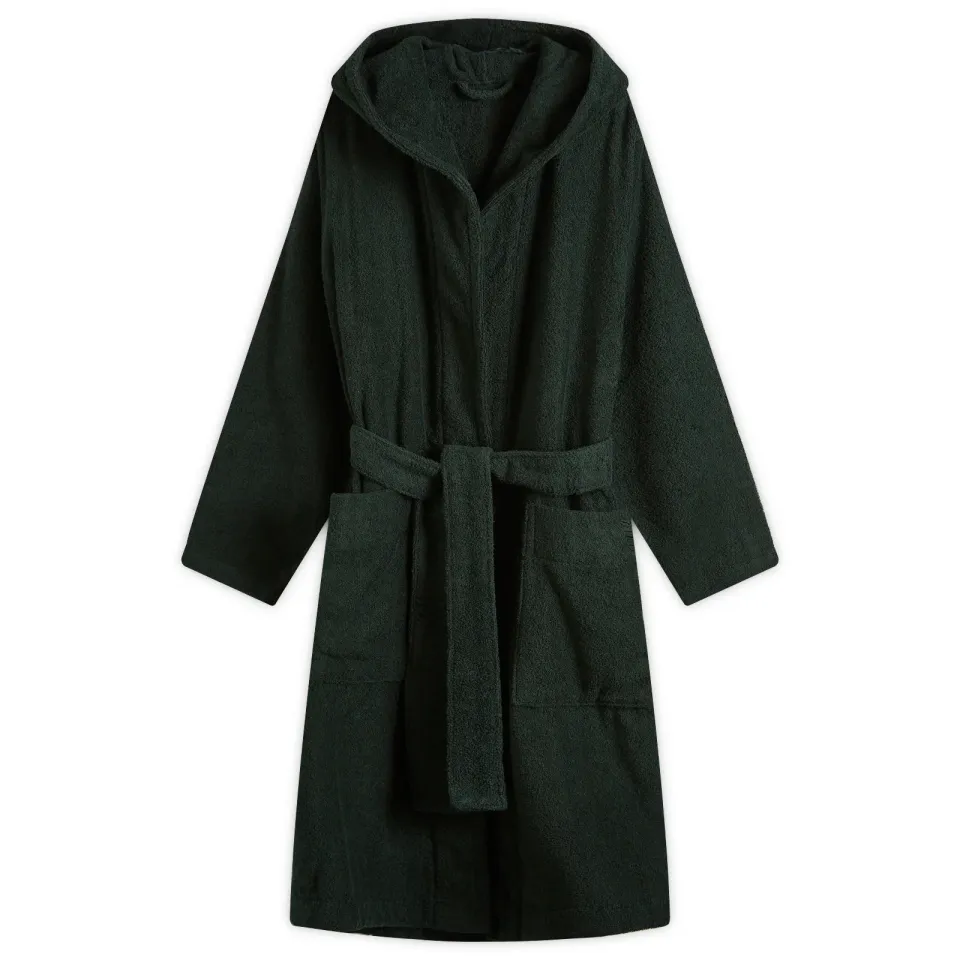 Terry Hooded Bathrobe