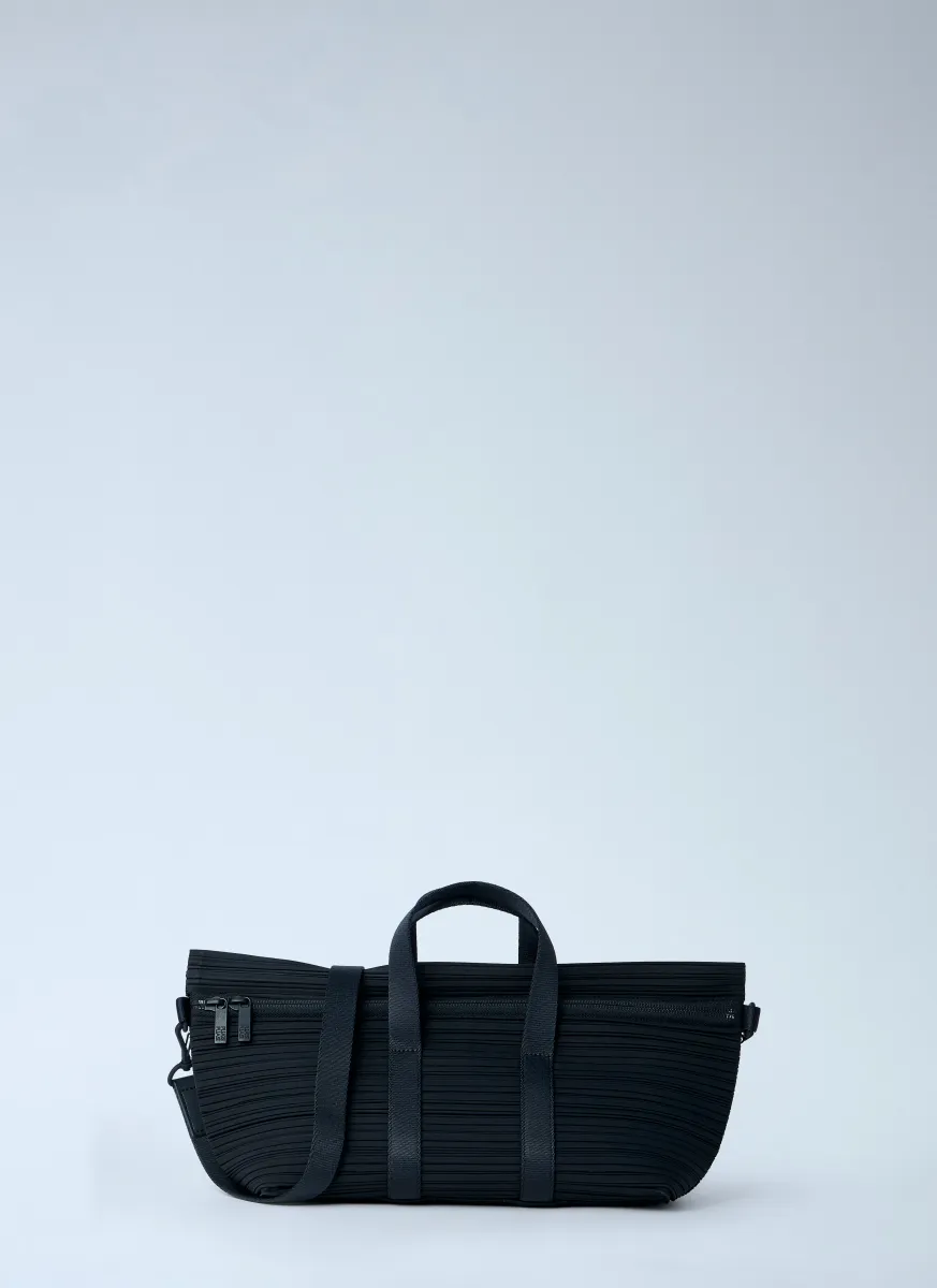 Pleated Crossbody Bag